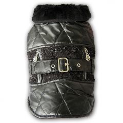 Dog Quilted Jacket | Rock Star