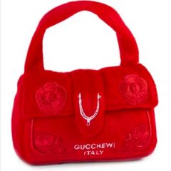 Dog Toys | Dog Plush Toy Gucchewi Bag | Luxury Toys