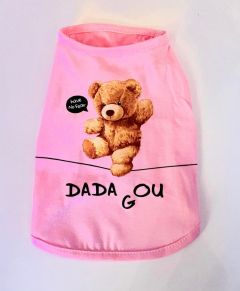 Sleeveless Shirt Pink Bear | Sizes: S-XXL