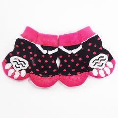 Dog Socks | Anti-Slip Socks | Pink Spot