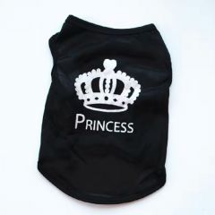 Sleeveless shirt Princess Shine Black | Sizes: XS-M