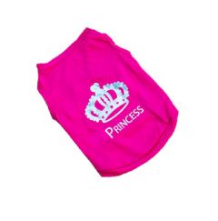Sleeveless shirt Princess Shine Pink | Sizes: XS-L