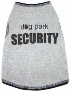Dog Tank Top | Dog Park Security