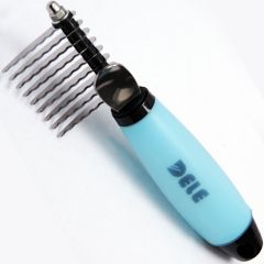 Dog Supplies | Dog Grooming and Shedding Comb | Silicone Handle