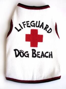 Dog store lifeguard shirt