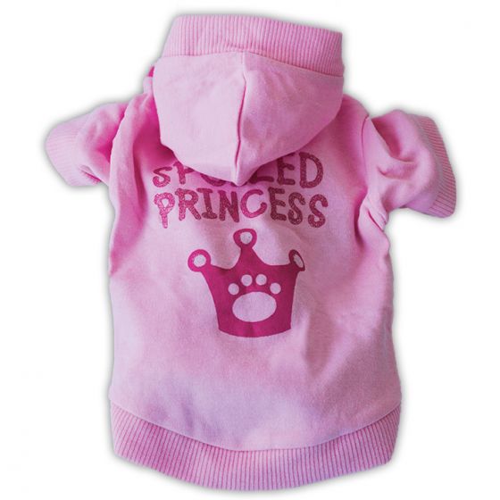 Dog Hoodie Pink Princess DiivaDog