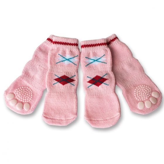Pink 2025 dog socks