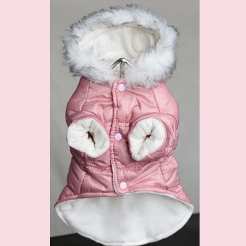 Dog's Quilted Jacket Pink Sky Dream 