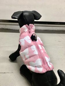 Padded vest Pink Bow | Lightweight outdoor vest Size - XS