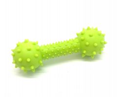 Dog Toy | Knuckle Toy for Dogs | Cleanses Teeth, Rubs Gums Natural rubber toy Inside the rattle