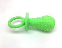 Knuckle Toy Lime Tutti | inside the rattle natural rubber