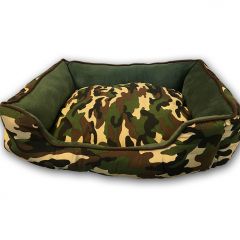Dog Bed | Camo Green Off-Road for Your Puppy