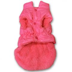 Dog Clothes | Dog Quilted Vest | Pink Choice Jacket 