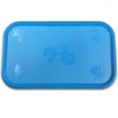 Rubber Blue Table Setting for Pets