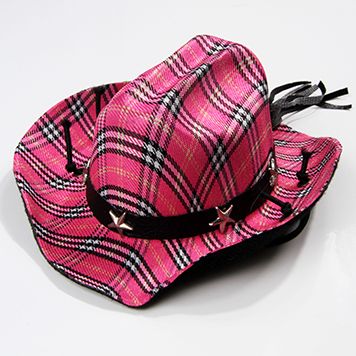 Dog Cowboy Hat, Festival, Party | Pink 