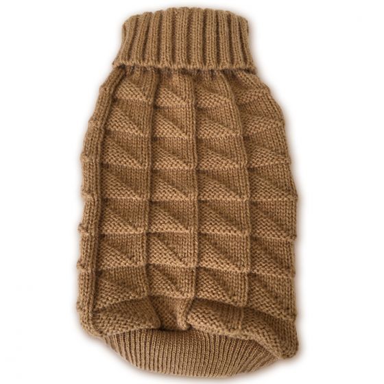 Brown dog jumper clearance