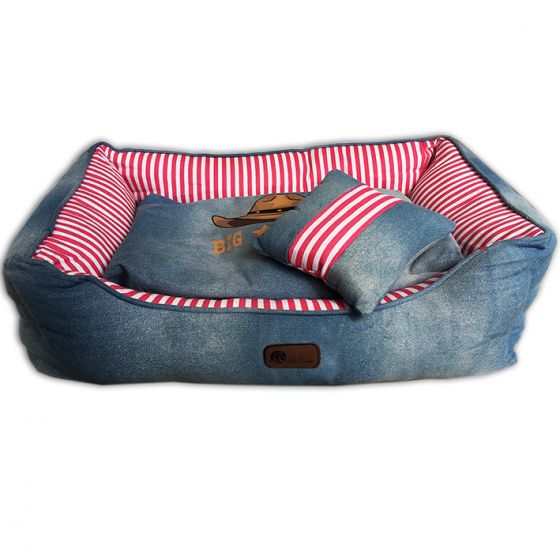 jean dog bed