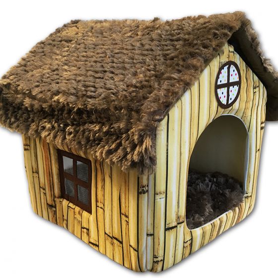 Dog Bed Cat Bed Bamboo House Dog Supplies Foldable House Diivadog Com